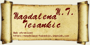 Magdalena Tešankić vizit kartica